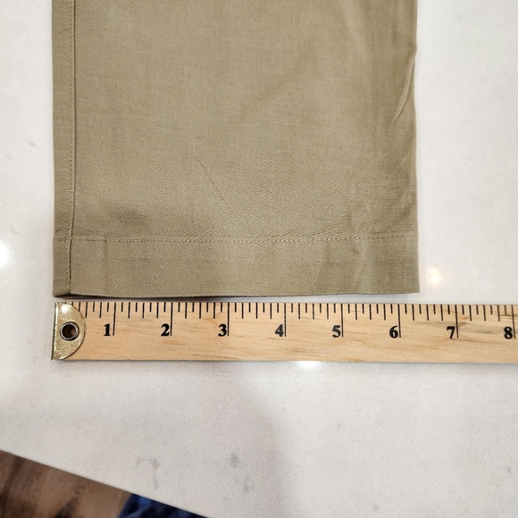 Fabletics Pants 36/32 36x29 Khaki The Only Pant Performance Stretch Golf Chino - Picture 14 of 15